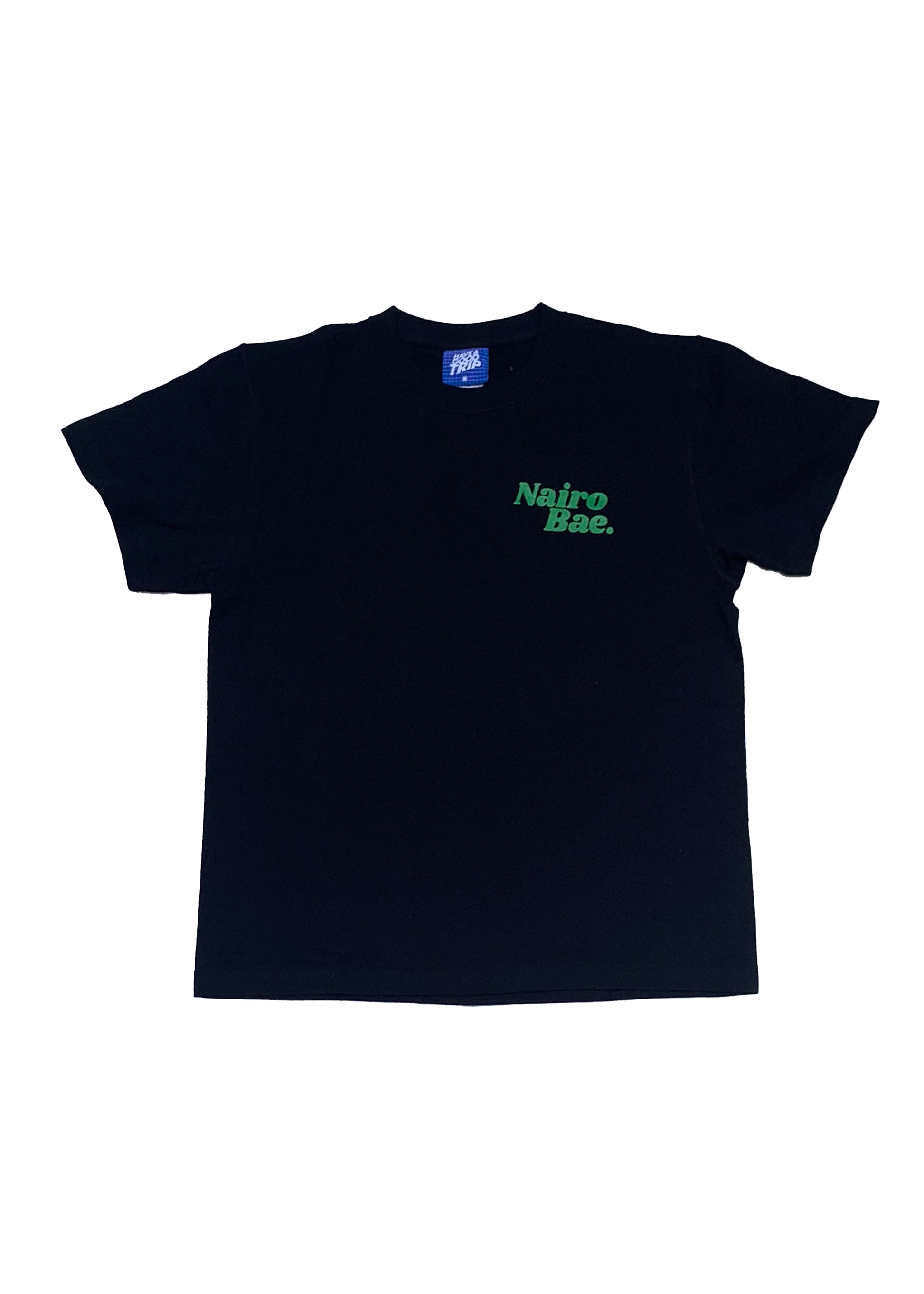Nairobae Black with Green Ink
